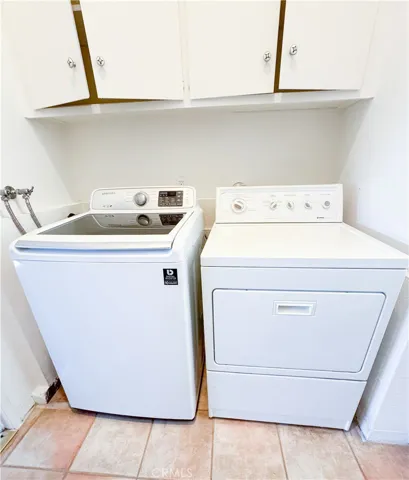 Individual laundry area