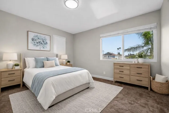 Virtually staged - 2nd bedroom upstairs