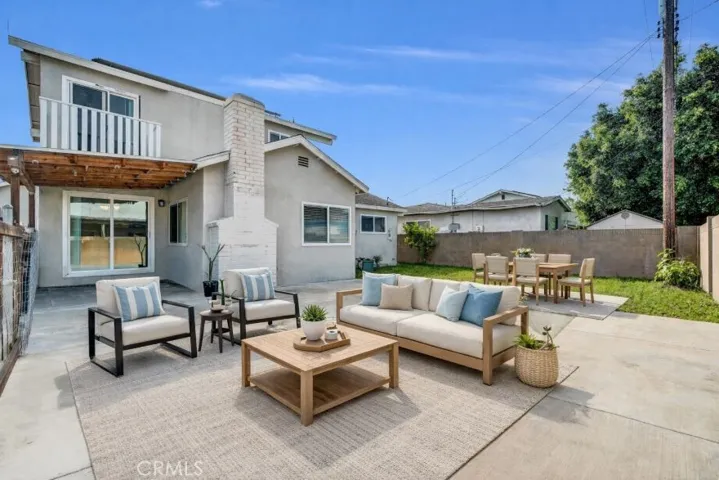 Virtually staged - Backyard
