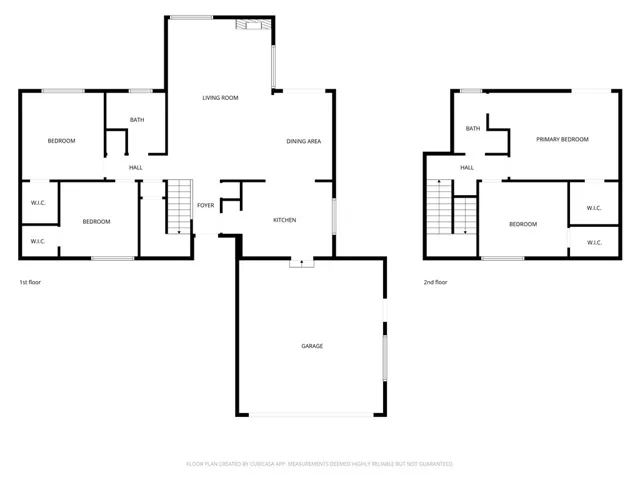 Floor plan with no dimensions