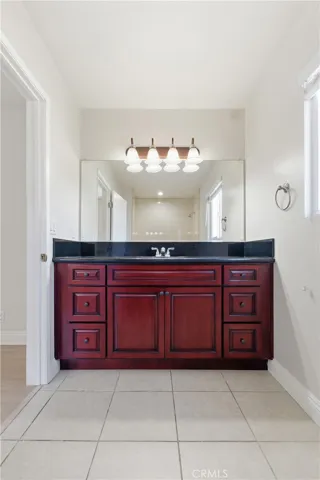 Downstairs primary bath