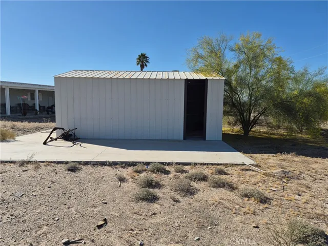 Shed and Cement Slab