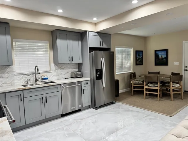 ADU Dinning area next to Kitchen