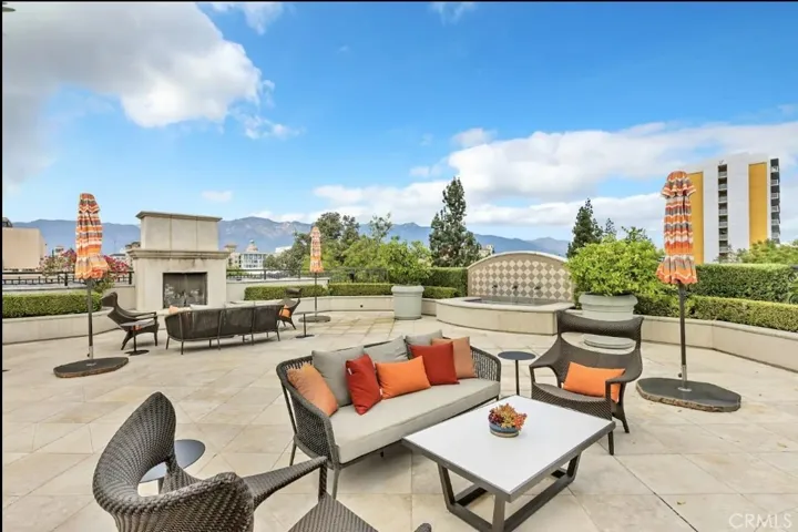 Rooftop Fireplace