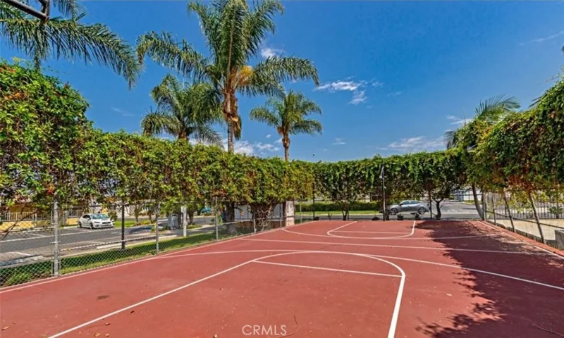 Community half court basketball