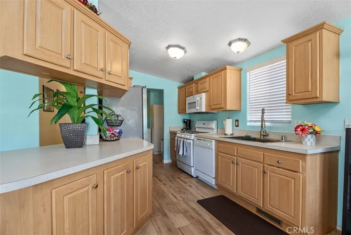 Kitchen off by family dining