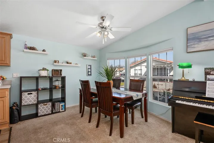 Family dining w/ plenty of natural light