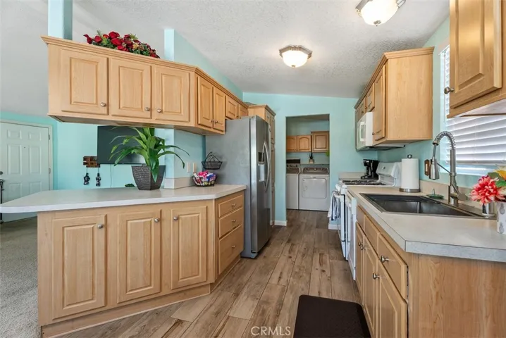 Kitchen off by family dining
