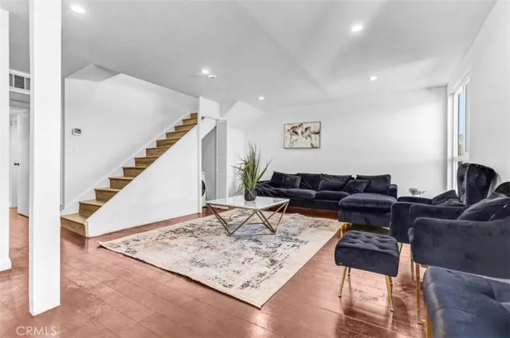 Fully remodeled living room. Bright, open, and comforting.