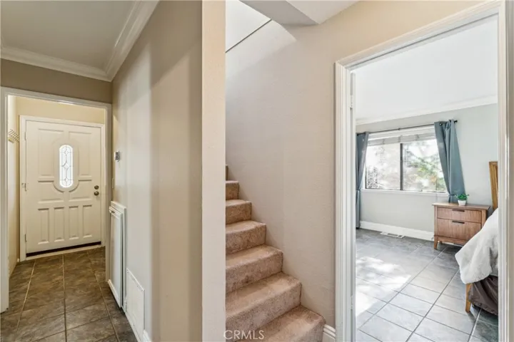 Stairs Down to Middle Level