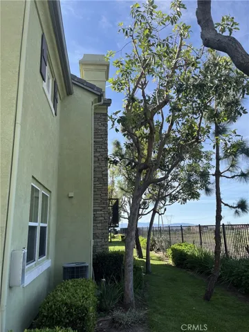 Side view of house