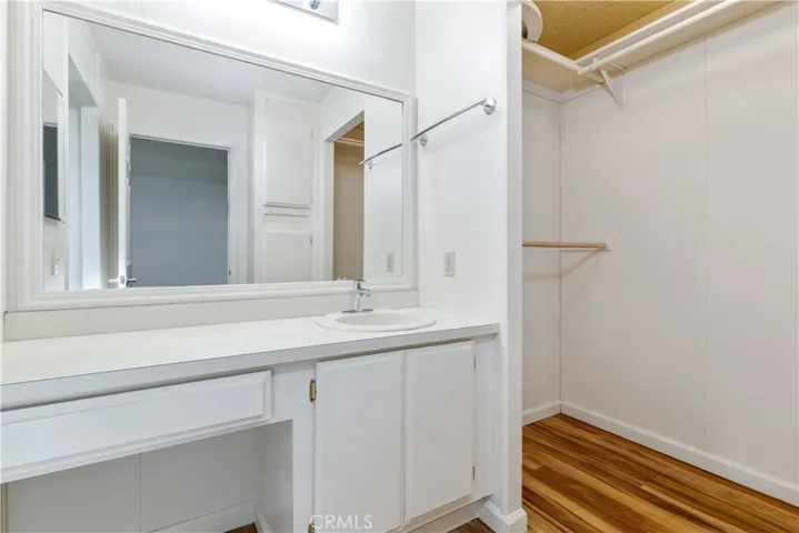 Bathroom 1 toward walk-in closet