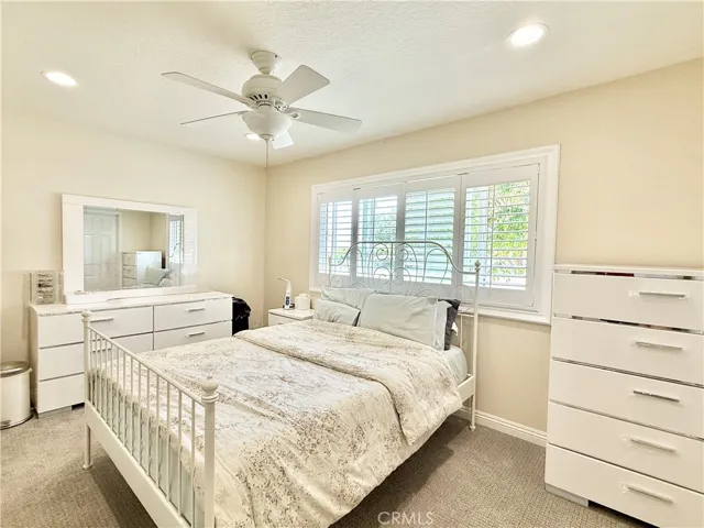 Spacious third bedroom with walk-in closet, jack-n-jill bathroom entry