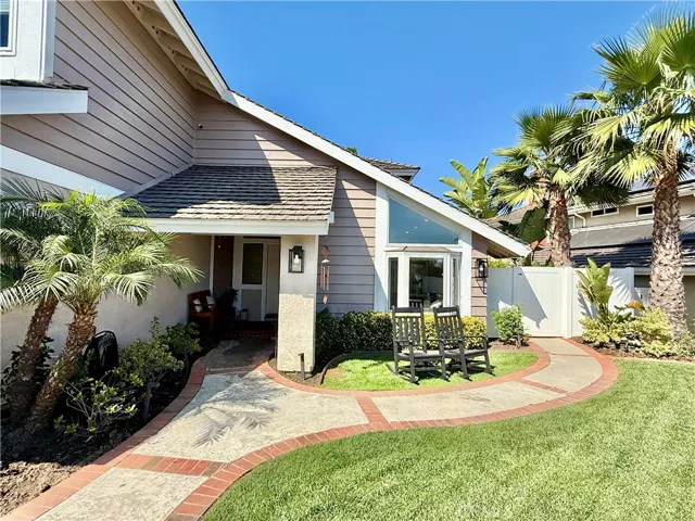 Walkway and covered front porch