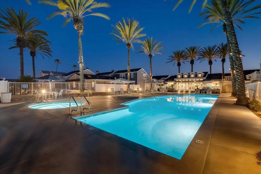 heated pool