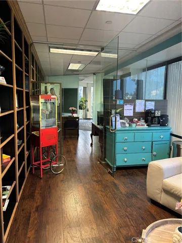 Coffee area + entry to unit section B & C which by the way can be leased separately or as one larger unit. Ask agent for more info.