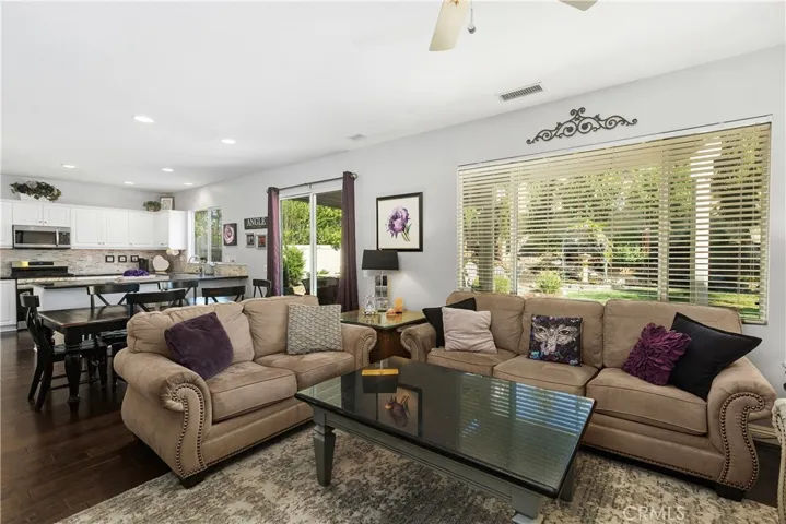 Family Room adjacent to kitchen