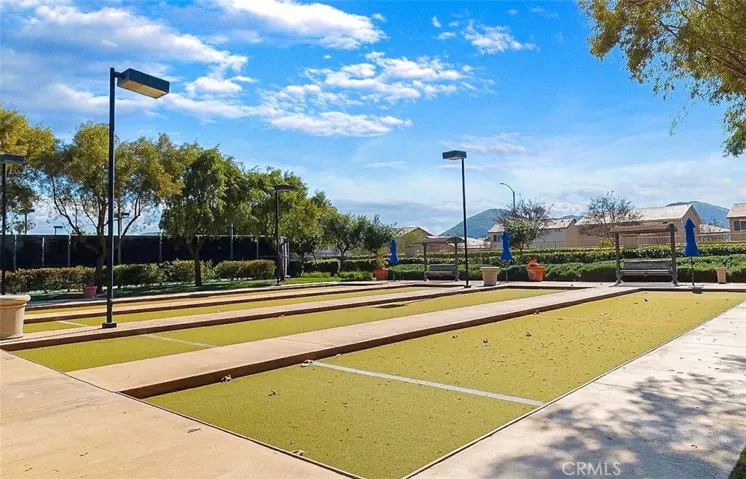 Bocce ball courts