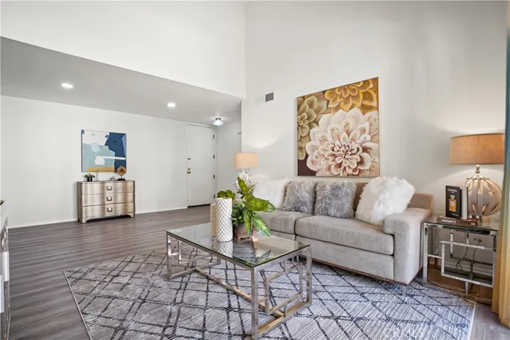 Open-concept living area