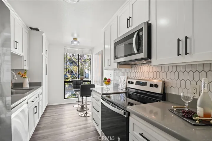 Modern gourmet kitchen