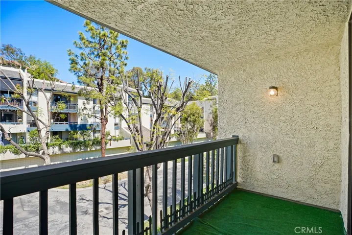 Private balcony