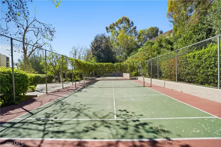 Pickleball court