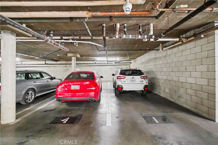 Two assigned, covered parking spaces in the garage