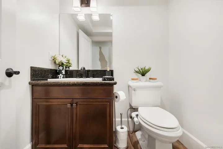 1st floor powder room