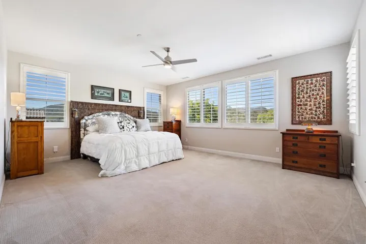 Primary suite with beautiful mountain views