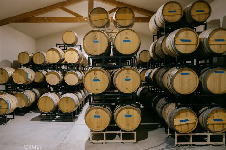 barrel room.  barreled wine is included