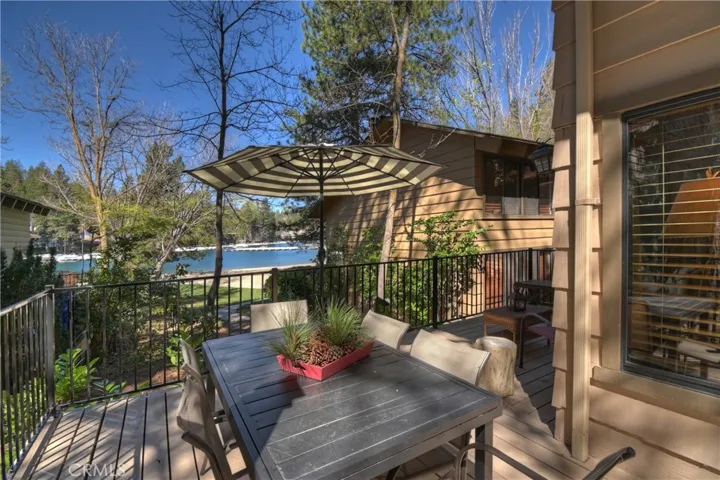 Wraparound Deck with Lake and Beach view