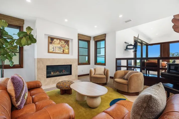 Sunken living room view 2