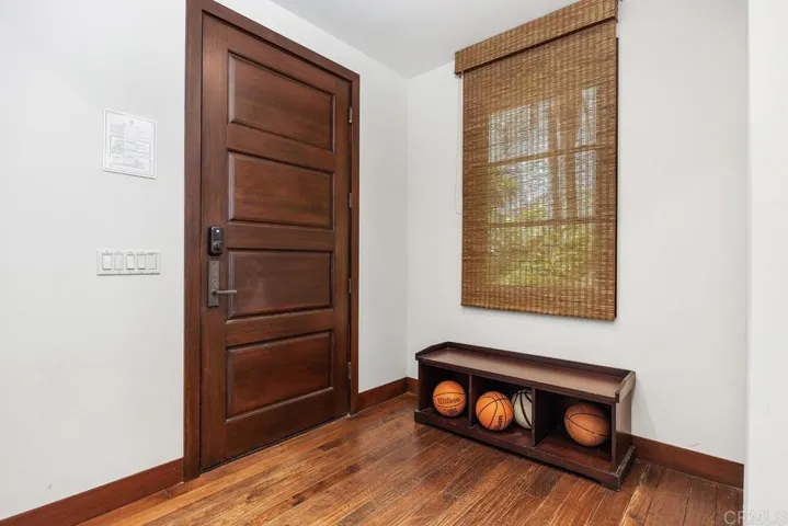 Front door inside