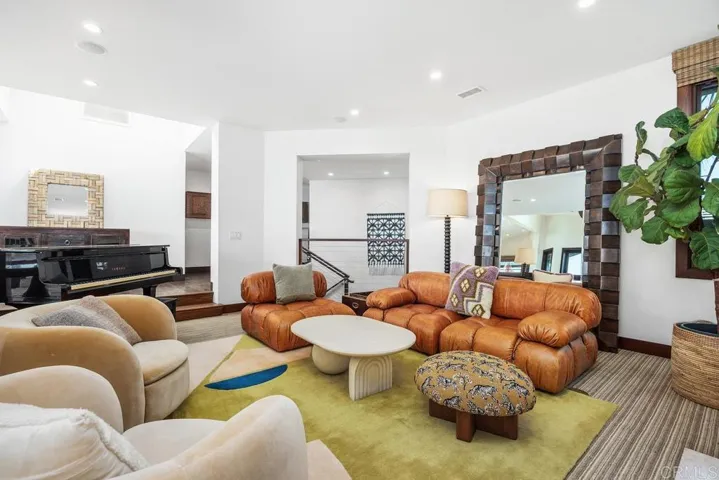 Sunken living room view 2