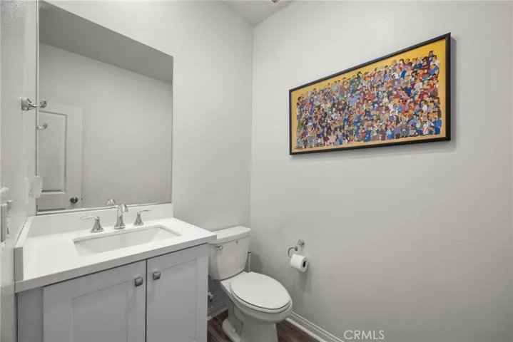 Downstairs half bath