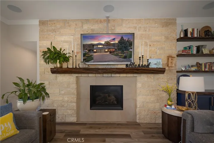 Fireplace - what a focal point!