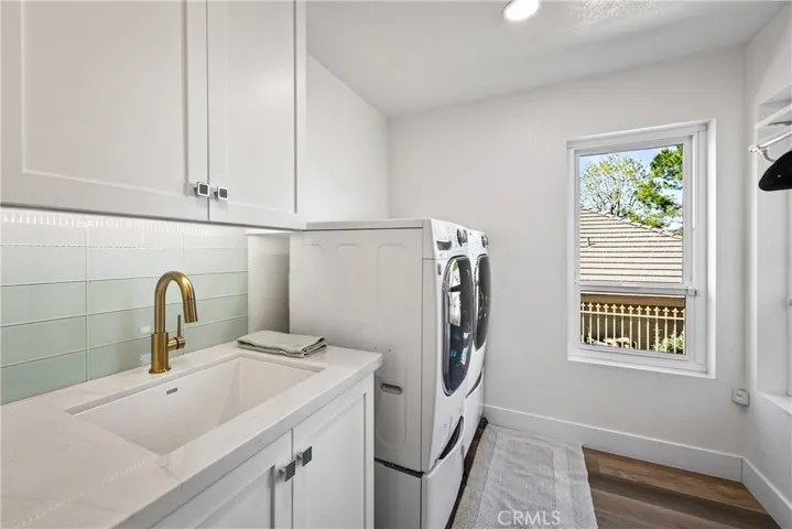 Laundry room with ample storage