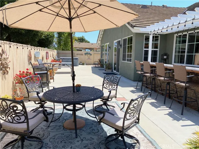 Back patio