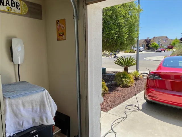 Tesla charging station