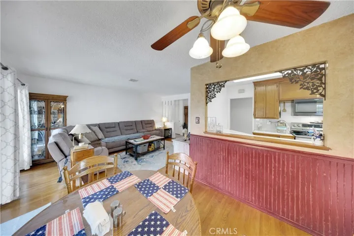 Another view from Dining room with a peek into kitchen