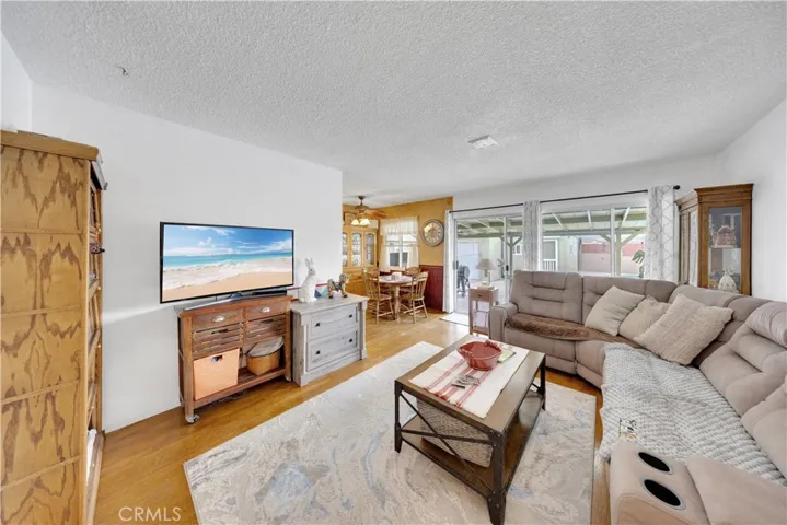 Nice Sized Living room with a peek into dining room