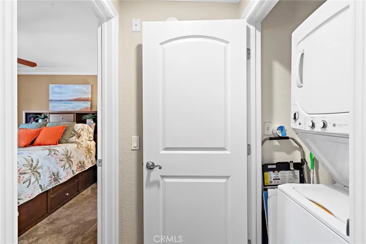 New stackable washer and dryer