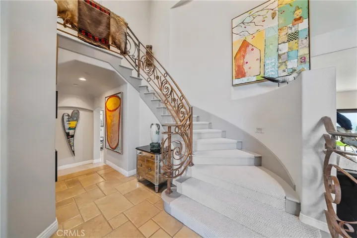 Custom Iron Handrail.