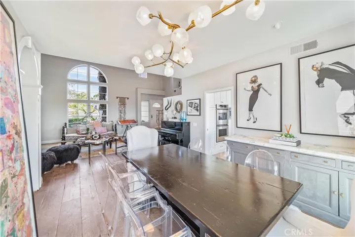 Dining Room to Living Room.