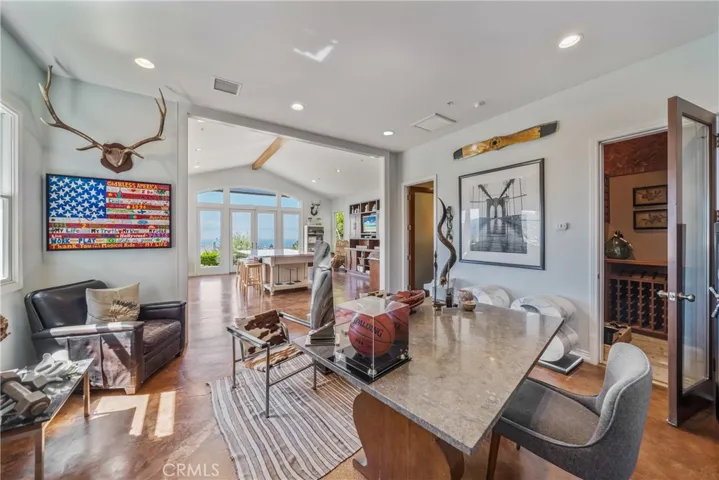 Office, Wine Room, Full Bath, Art Studio, Pool House, Polished Concrete Floors, Separate entrance ADU?,