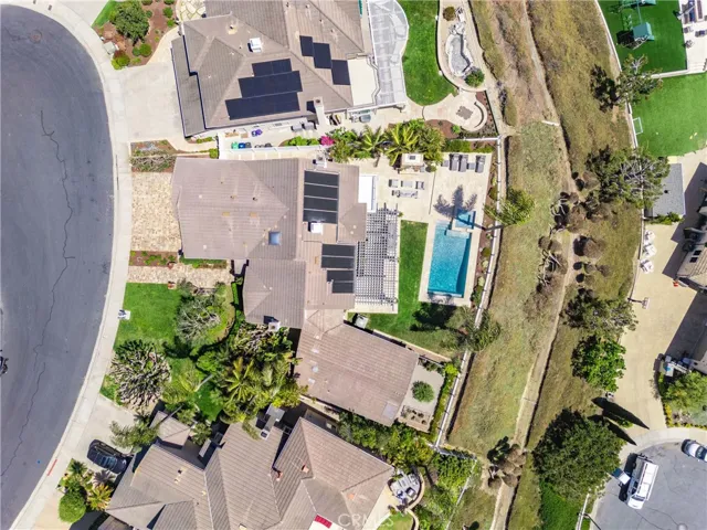 Solar Panels Heat the Pool.