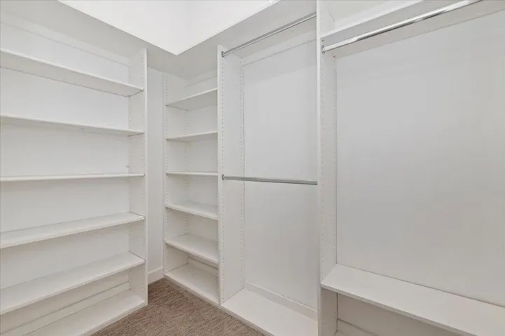 Primary Walk in Closet