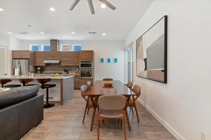 Dining Area to Kitchen