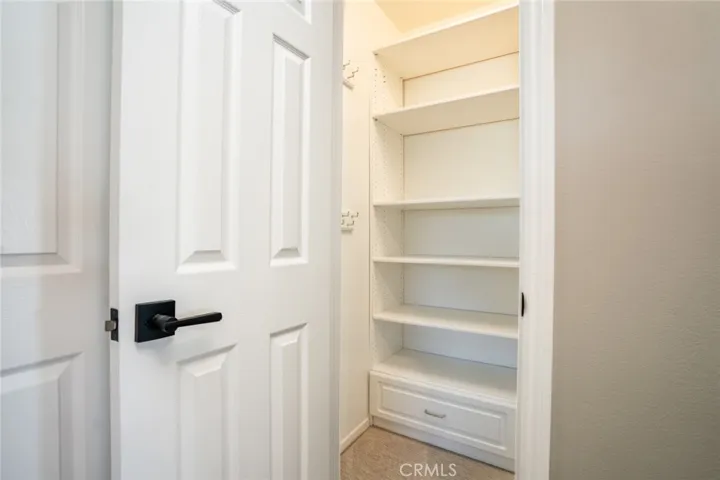Upstairs landing area has a great linen closet!!