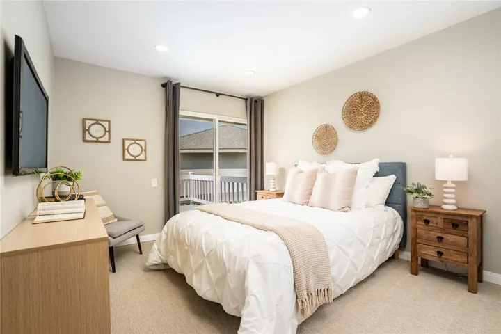 Upstairs Bedroom w/slider to huge front sun deck!
